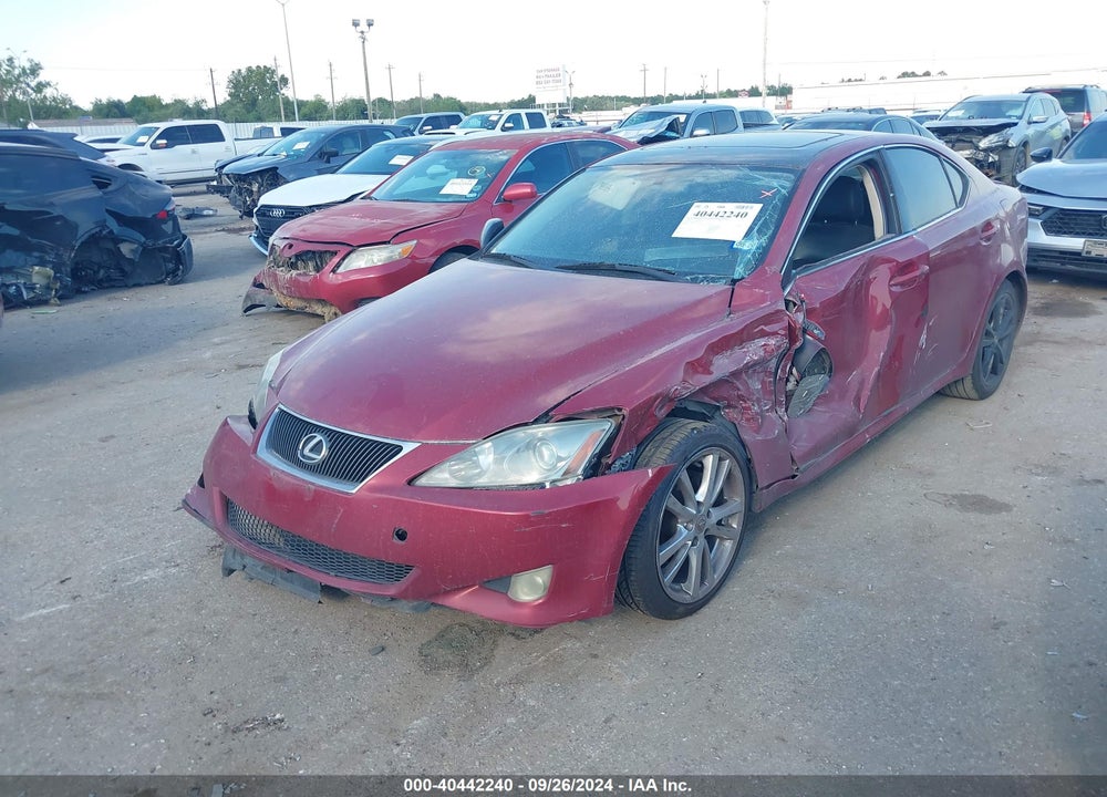 2006 LEXUS IS 250 VIN: JTHBK262362010363