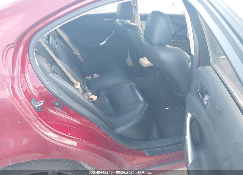 2006 LEXUS IS 250 VIN: JTHBK262362010363