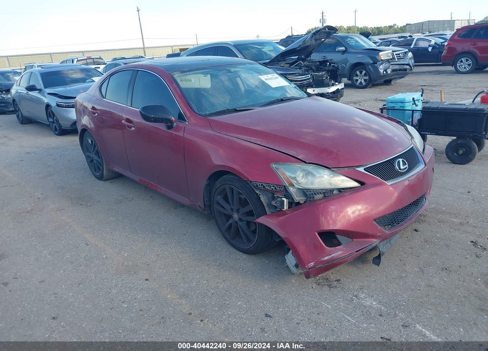 2006 LEXUS IS 250 VIN: JTHBK262362010363