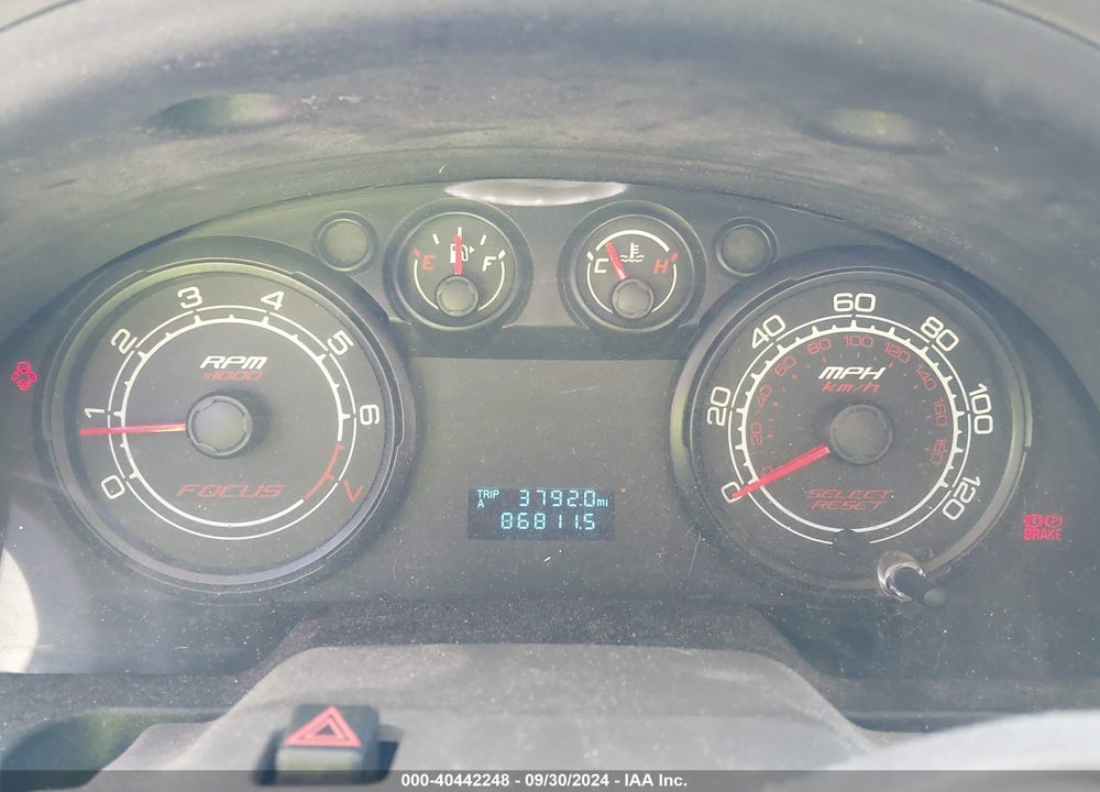 2009 FORD FOCUS S VIN: 1FAHP34N99W112768
