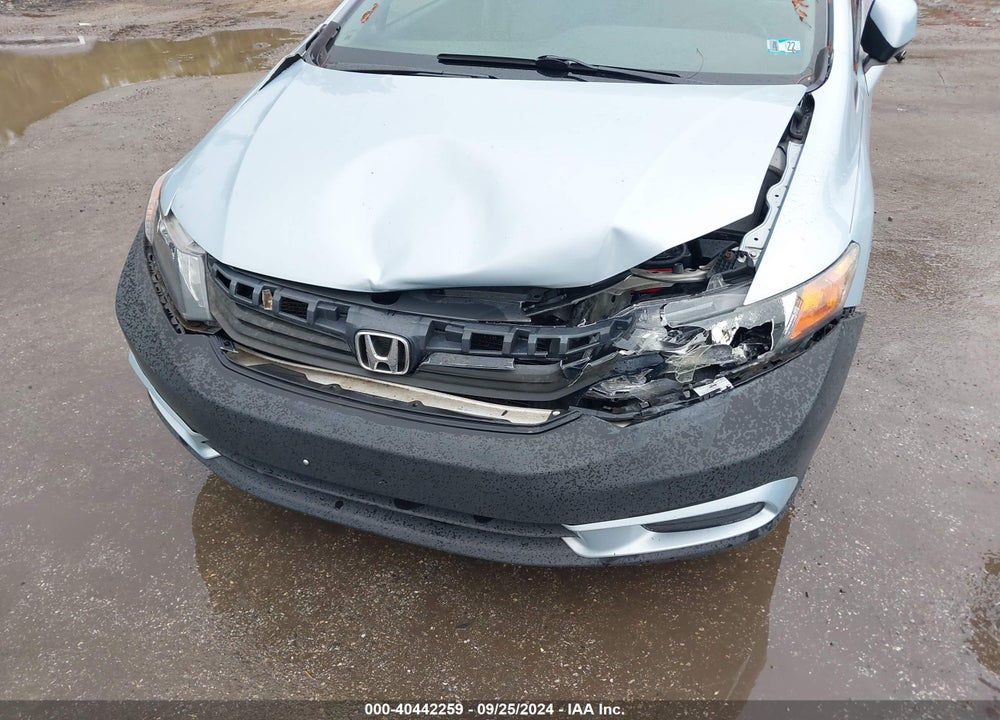 2012 HONDA CIVIC EX VIN: 19XFB2F80CE301599