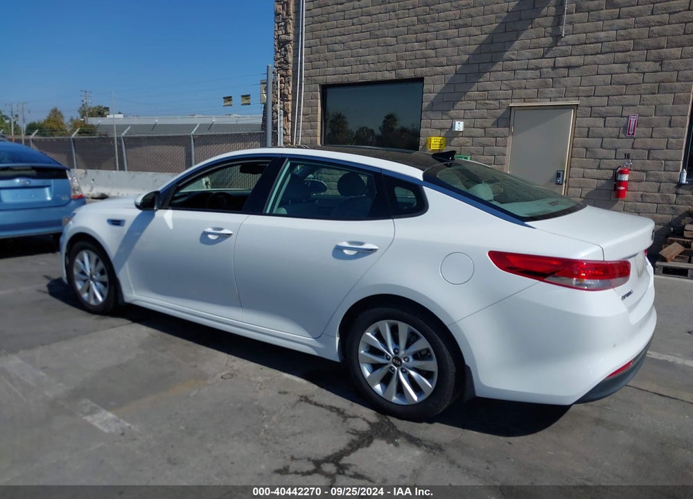 2016 KIA OPTIMA EX VIN: 5XXGU4L3XGG034469