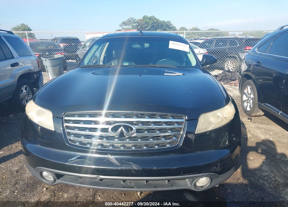 2003 INFINITI FX35 VIN: JNRAS08U33X000849