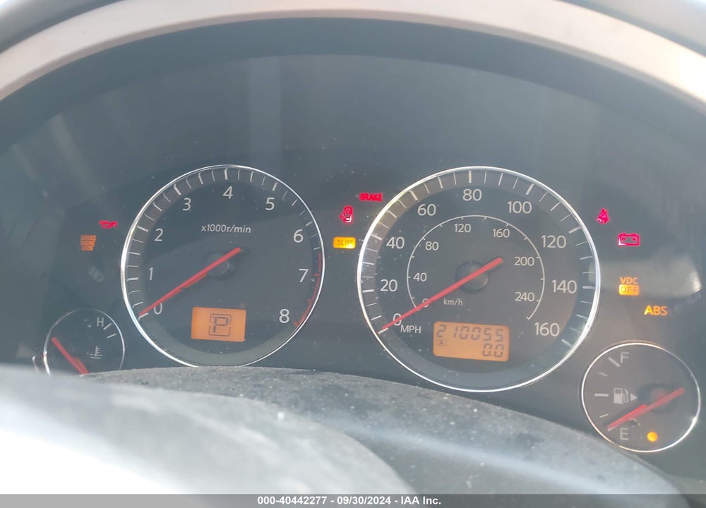 2003 INFINITI FX35 VIN: JNRAS08U33X000849