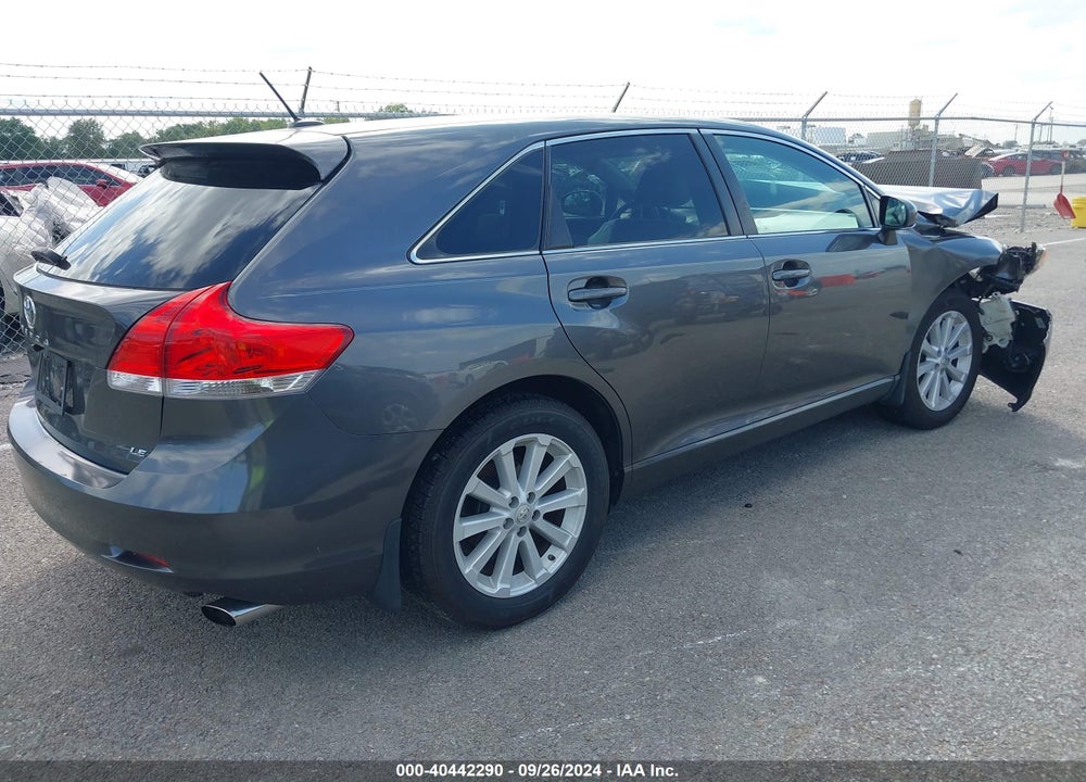 2012 TOYOTA VENZA LE VIN: 4T3ZA3BB5CU060652