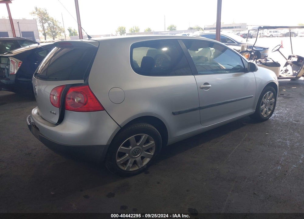 2007 VOLKSWAGEN RABBIT 2-DOOR VIN: WVWBS71K87W172604