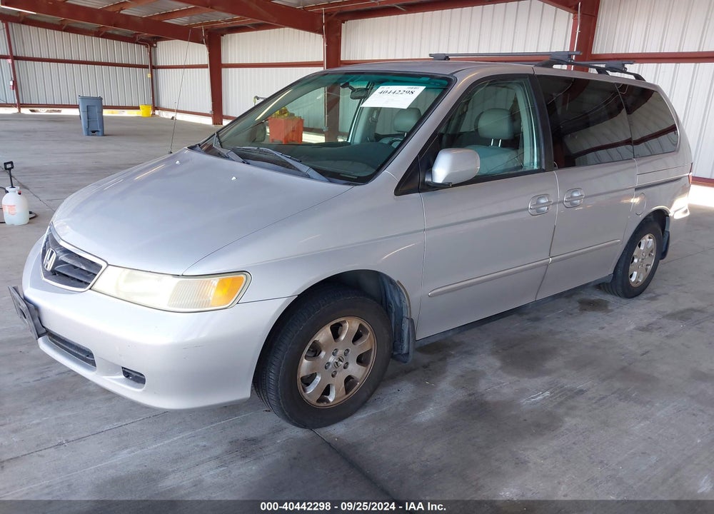 2002 HONDA ODYSSEY EX-L VIN: 5FNRL189X2B030411