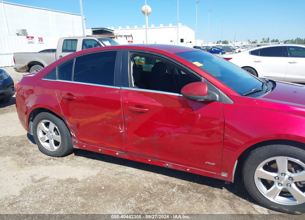 2012 CHEVROLET CRUZE 1LT VIN: 1G1PF5SC0C7296823