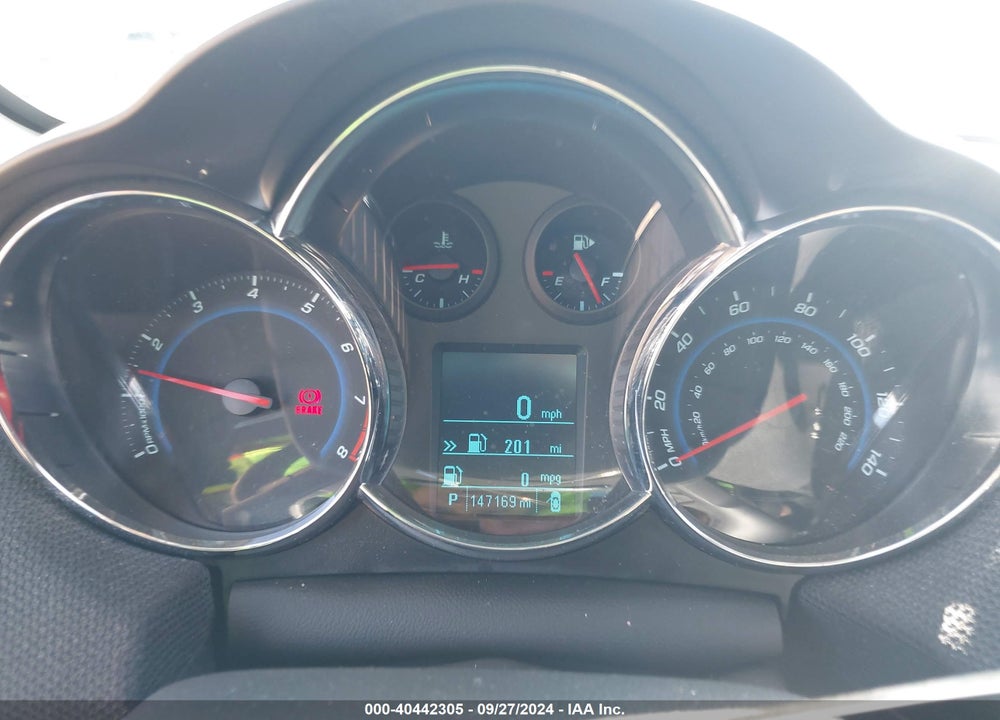 2012 CHEVROLET CRUZE 1LT VIN: 1G1PF5SC0C7296823
