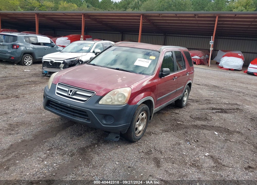 2005 HONDA CR-V LX VIN: JHLRD68515C007384
