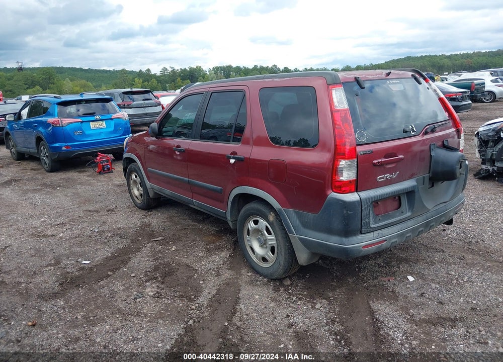 2005 HONDA CR-V LX VIN: JHLRD68515C007384