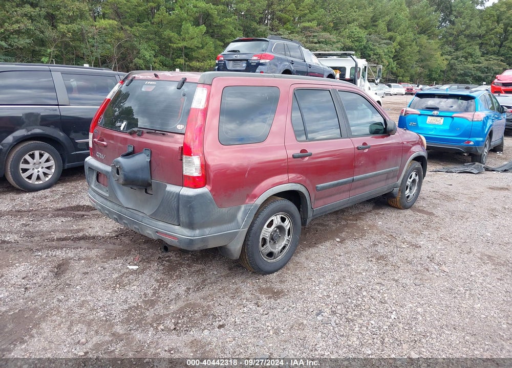 2005 HONDA CR-V LX VIN: JHLRD68515C007384