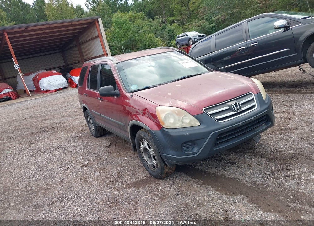 2005 HONDA CR-V LX VIN: JHLRD68515C007384