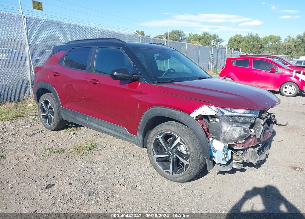 2022 CHEVROLET TRAILBLAZER FWD RS VIN: KL79MTSL0NB047073