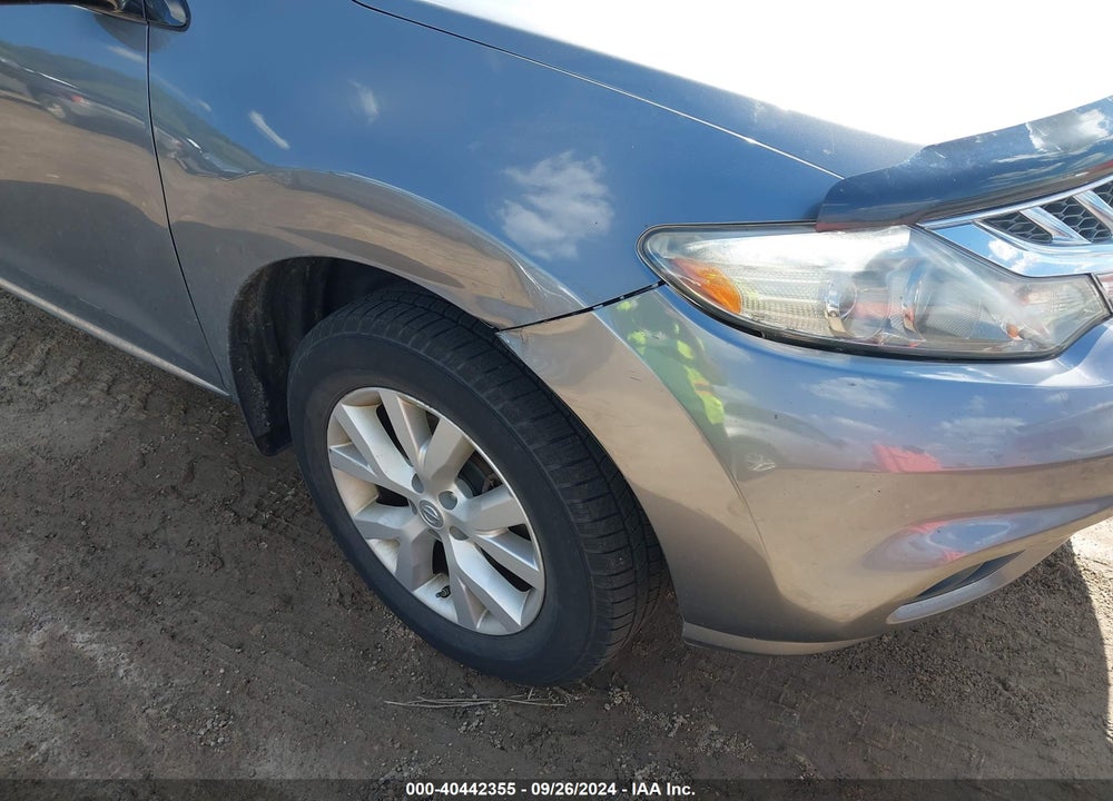 2013 NISSAN MURANO SL VIN: JN8AZ1MW9DW312498