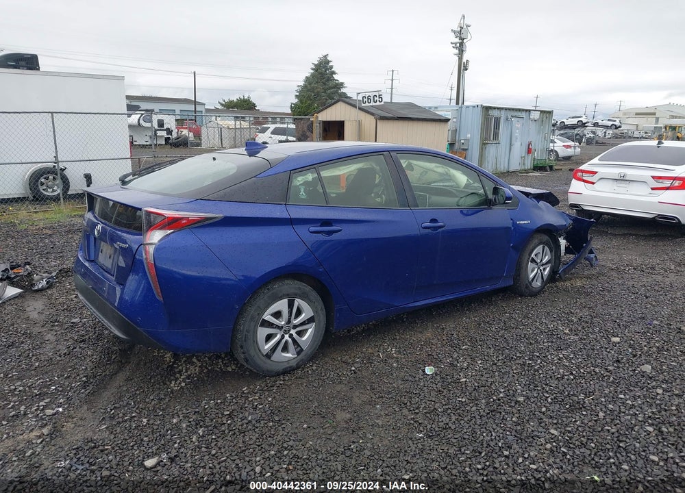 2017 TOYOTA PRIUS VIN: JTDKARFU7H3538306
