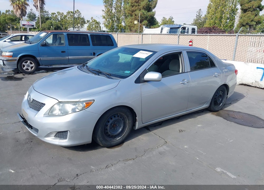 2010 TOYOTA COROLLA LE VIN: 1NXBU4EE2AZ258812