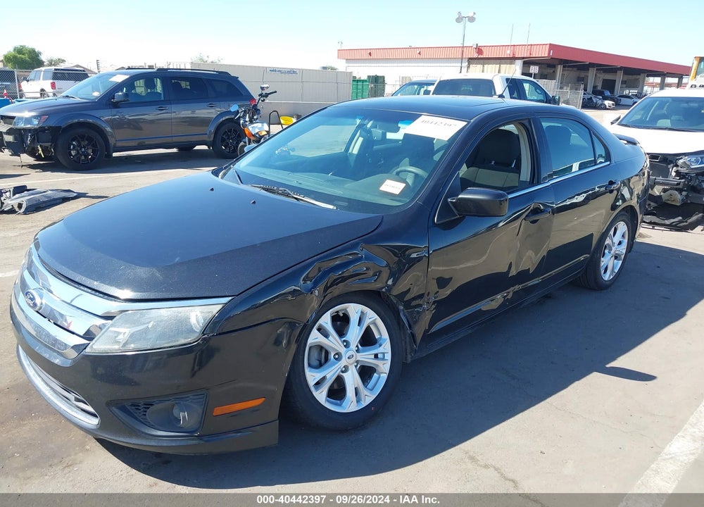 2012 FORD FUSION SE VIN: 3FAHP0HA3CR444981