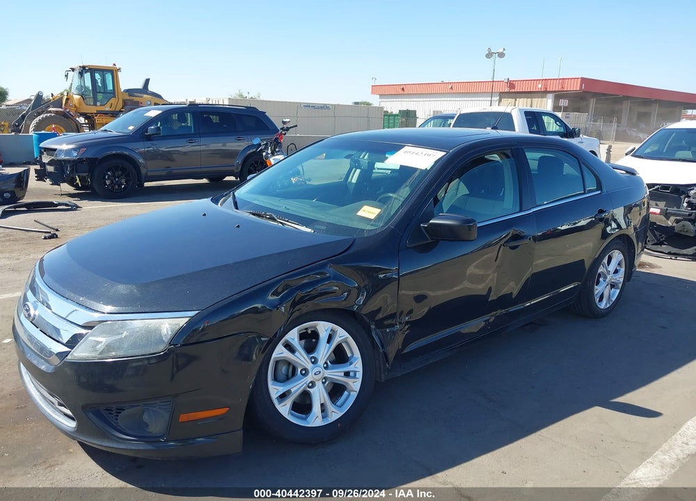 2012 FORD FUSION SE VIN: 3FAHP0HA3CR444981