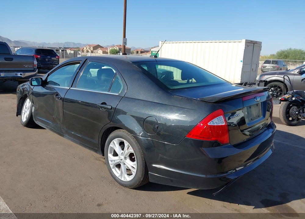 2012 FORD FUSION SE VIN: 3FAHP0HA3CR444981