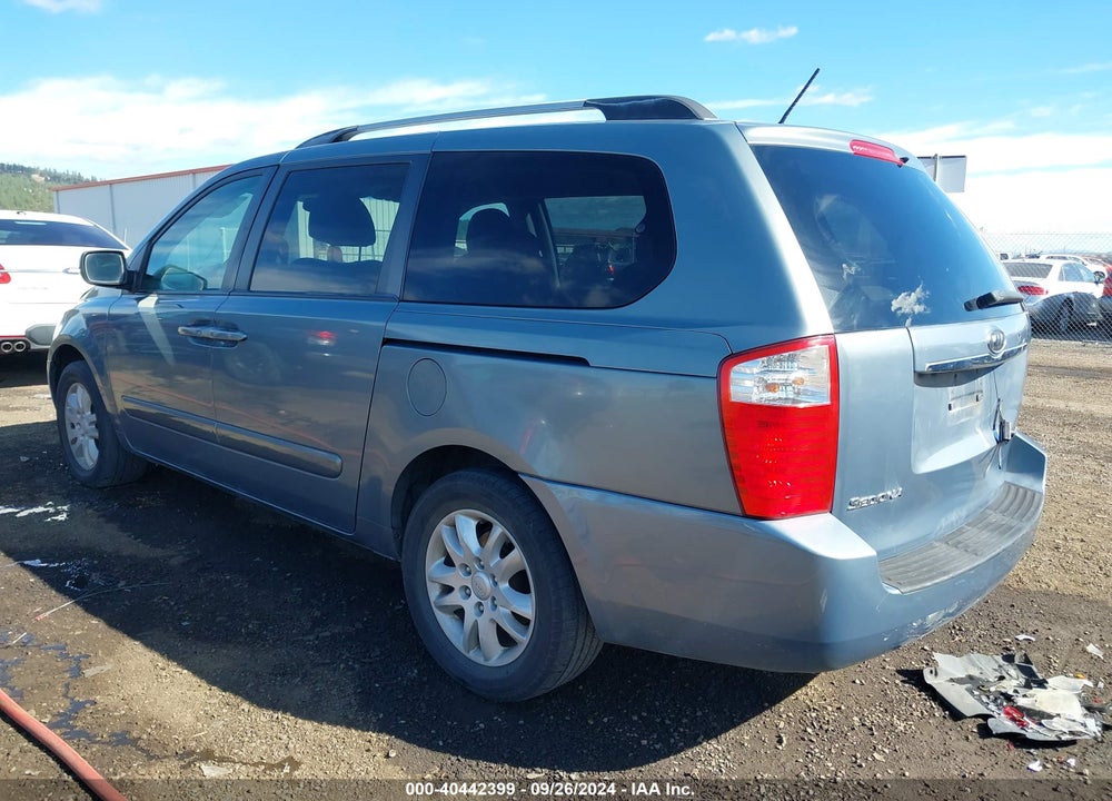 2009 KIA SEDONA EX VIN: KNDMB233696296035