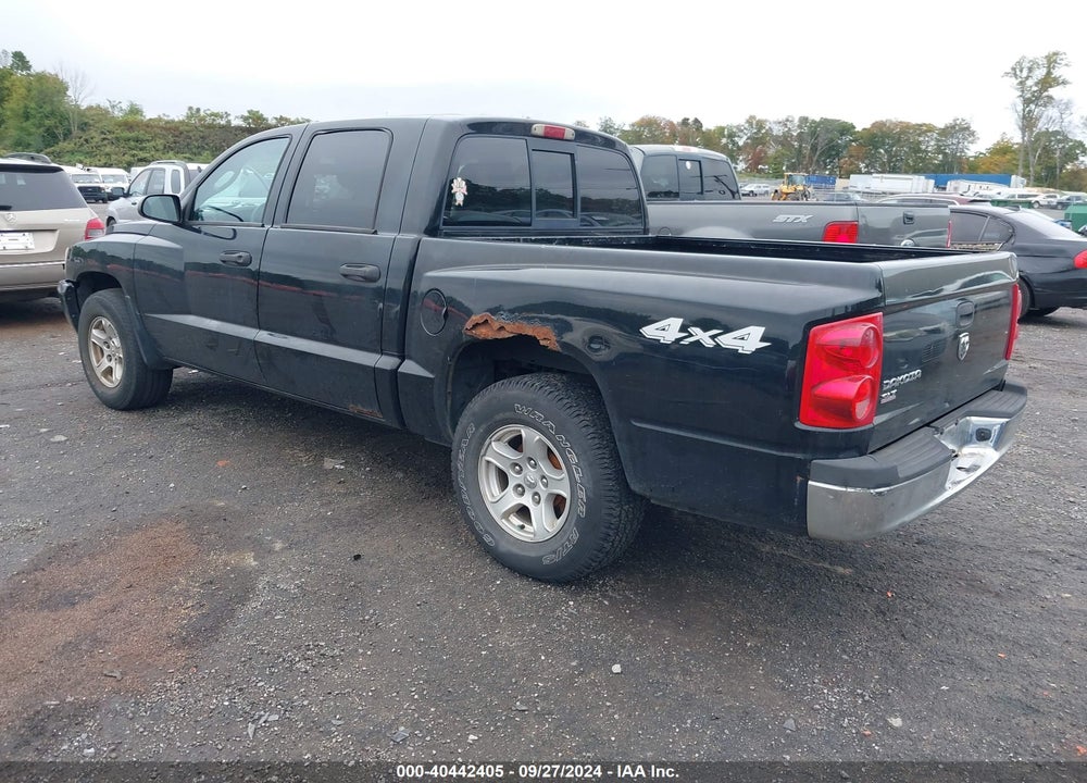 2006 DODGE DAKOTA SLT VIN: 1D7HW48K96S506590