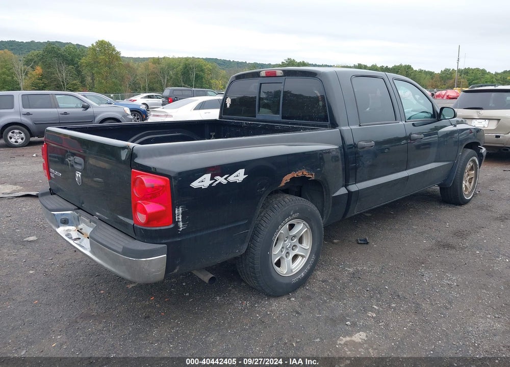 2006 DODGE DAKOTA SLT VIN: 1D7HW48K96S506590
