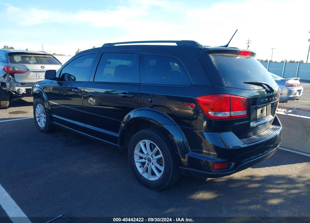 2013 DODGE JOURNEY SXT VIN: 3C4PDCBB7DT562649