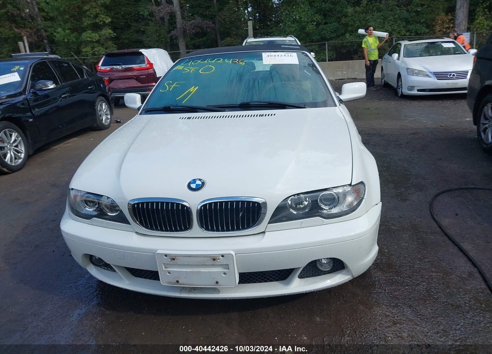 2006 BMW 330CI VIN: WBABW53416PZ40114