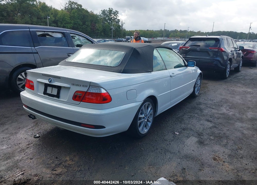 2006 BMW 330CI VIN: WBABW53416PZ40114
