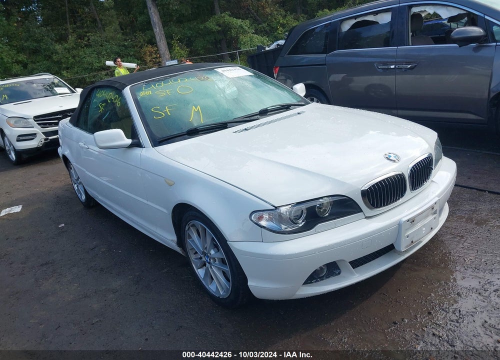 2006 BMW 330CI VIN: WBABW53416PZ40114