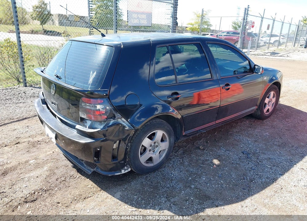 2001 VOLKSWAGEN GOLF GLS VIN: 9BWGS61J314047896