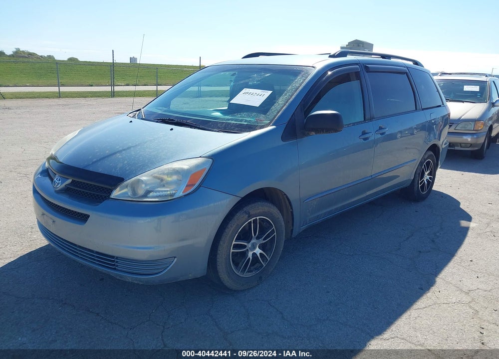 2005 TOYOTA SIENNA LE VIN: 5TDZA23C35S334663