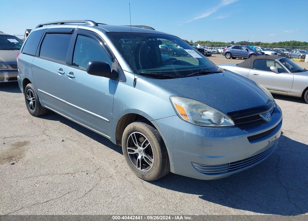 2005 TOYOTA SIENNA LE VIN: 5TDZA23C35S334663