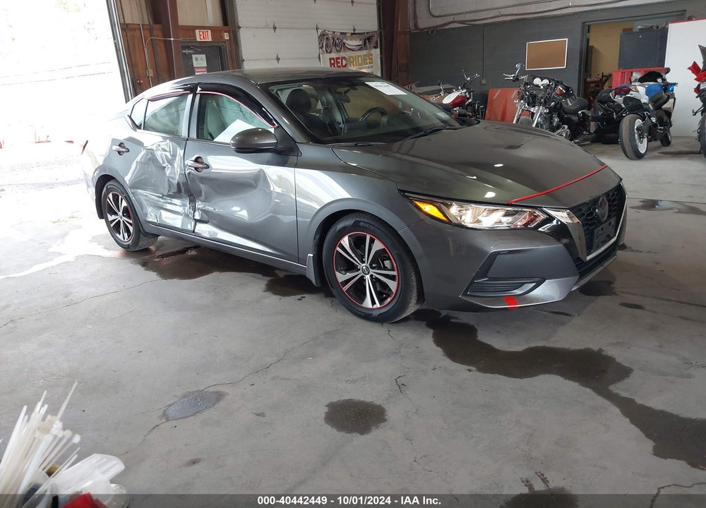 2020 NISSAN SENTRA SV XTRONIC CVT VIN: 3N1AB8CV6LY210474