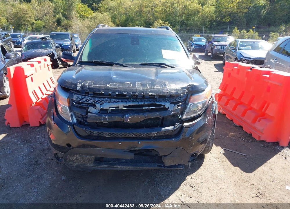 2013 FORD EXPLORER LIMITED VIN: 1FM5K8F8XDGC94012