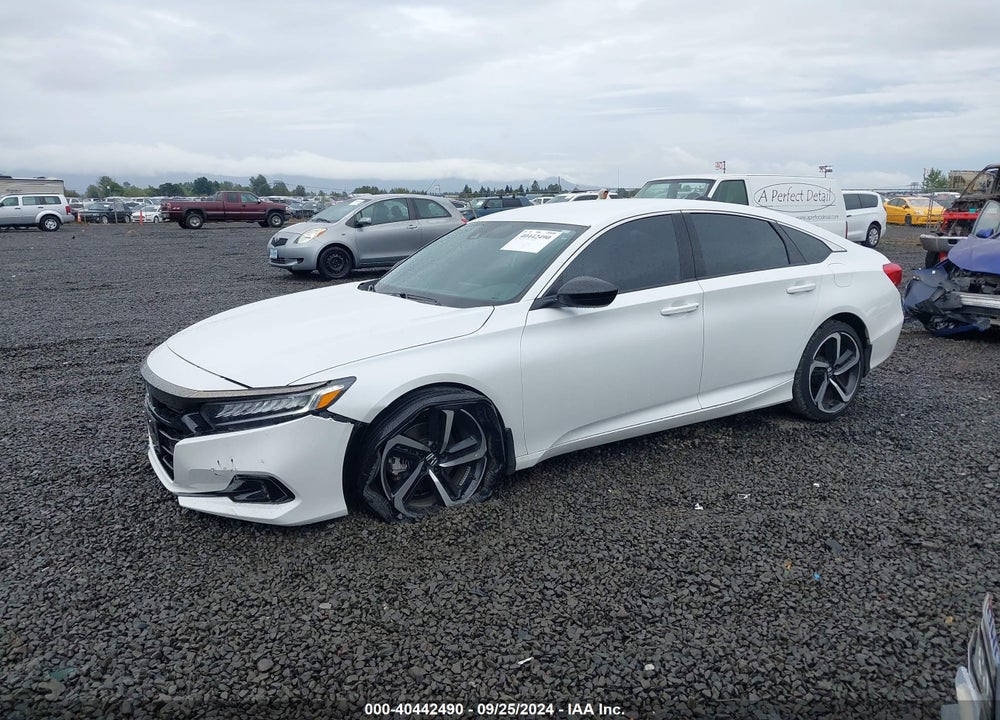 2022 HONDA ACCORD SPORT VIN: 1HGCV1F3XNA110790