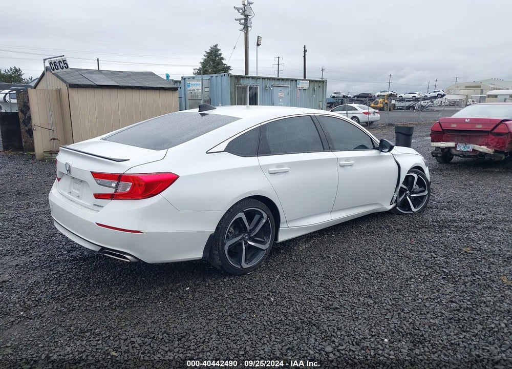 2022 HONDA ACCORD SPORT VIN: 1HGCV1F3XNA110790