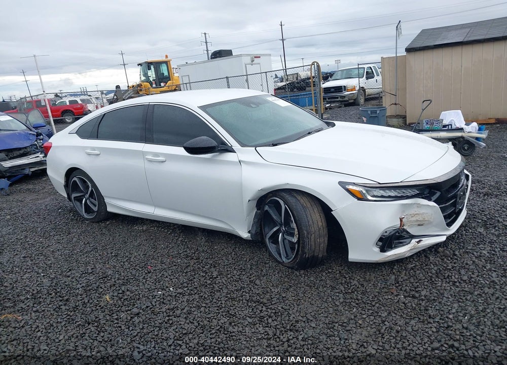 2022 HONDA ACCORD SPORT VIN: 1HGCV1F3XNA110790