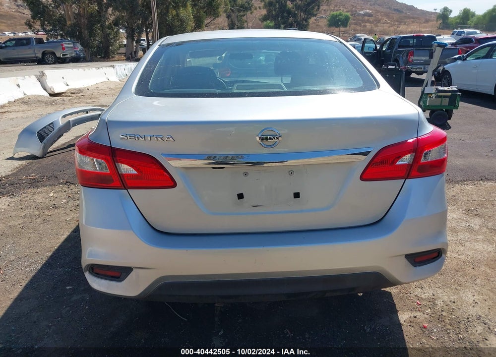 2018 NISSAN SENTRA S VIN: 3N1AB7AP5JY255885