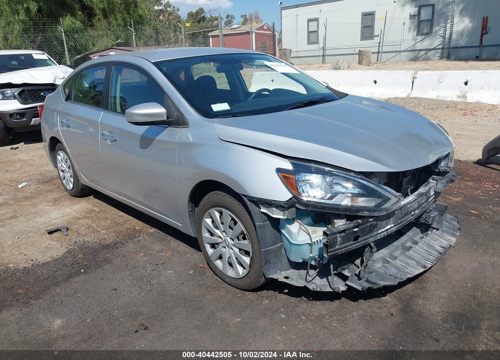 2018 NISSAN SENTRA S VIN: 3N1AB7AP5JY255885