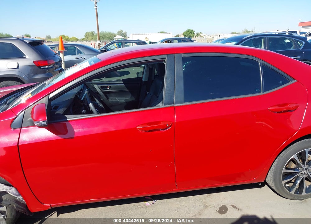 2018 TOYOTA COROLLA SE VIN: 2T1BURHE9JC994334