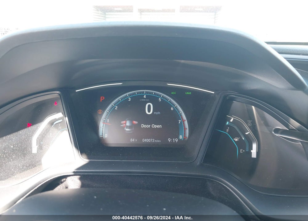 2019 HONDA CIVIC LX VIN: 19XFC2F69KE010299