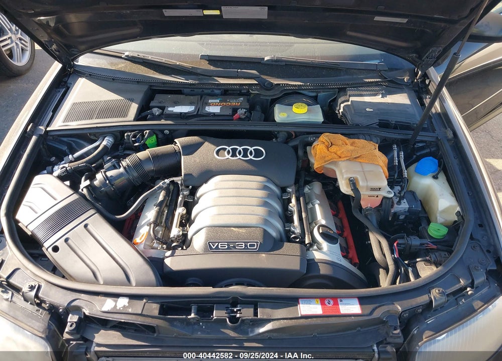 2005 AUDI A4 3.0 VIN: WAULT68E25A016125