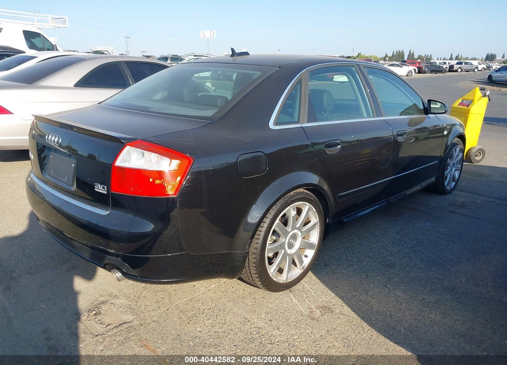 2005 AUDI A4 3.0 VIN: WAULT68E25A016125