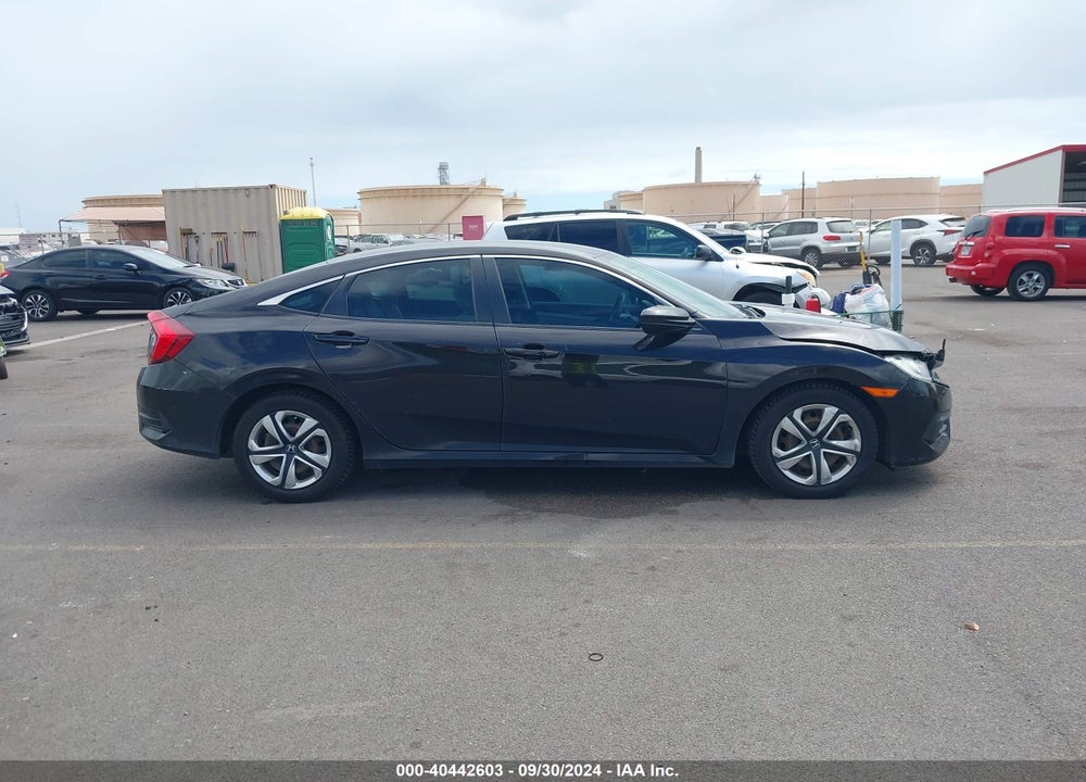 2017 HONDA CIVIC LX VIN: 19XFC2F55HE225615