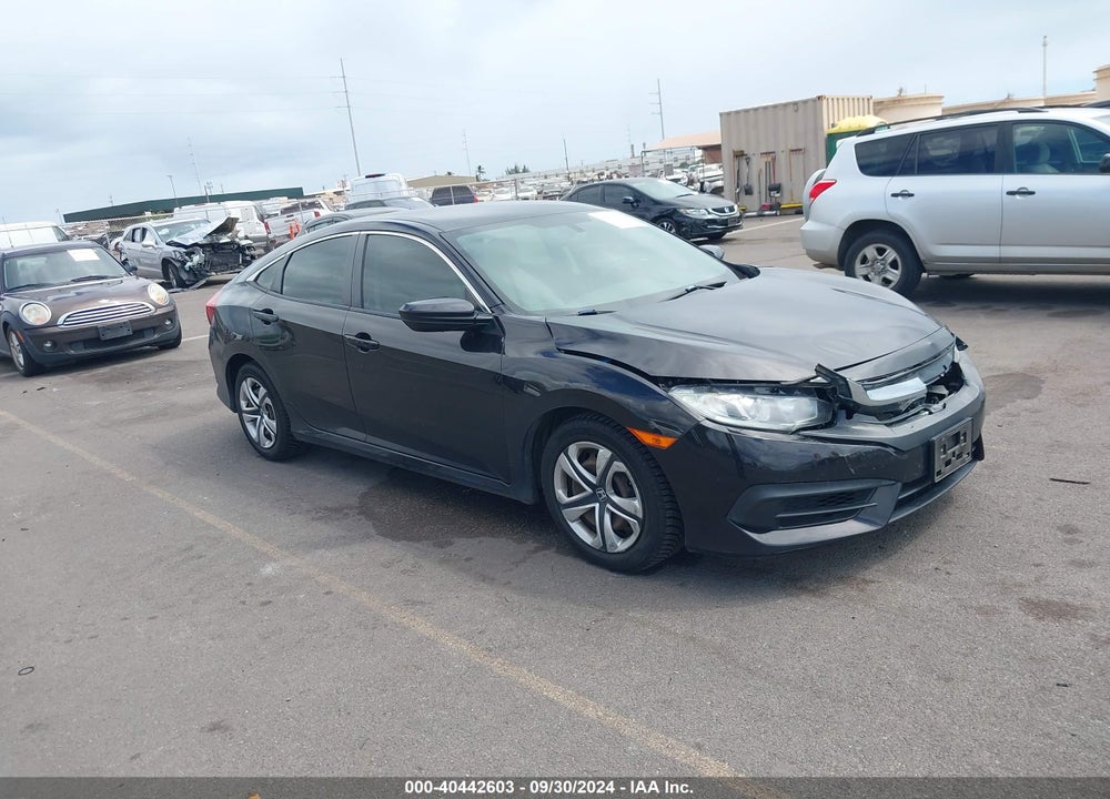 2017 HONDA CIVIC LX VIN: 19XFC2F55HE225615