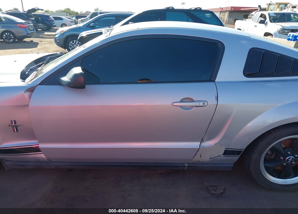 2006 FORD MUSTANG V6 VIN: 1ZVFT80N665116727