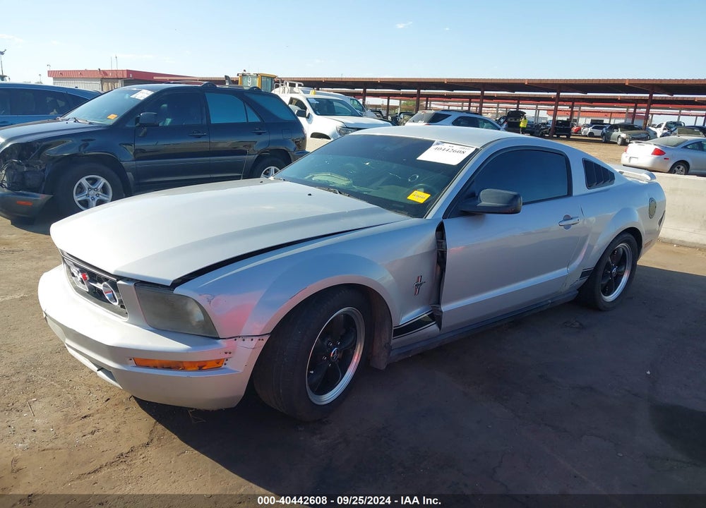 2006 FORD MUSTANG V6 VIN: 1ZVFT80N665116727