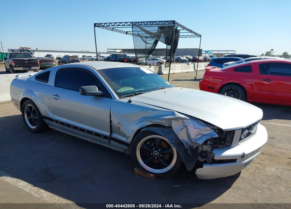 2006 FORD MUSTANG V6 VIN: 1ZVFT80N665116727